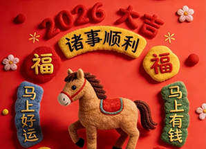 小奔祝大家新年快樂(lè)，初八見(jiàn)！